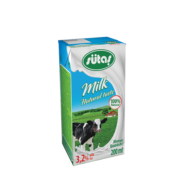 3,2% Fat Cow's Milk 200 ml